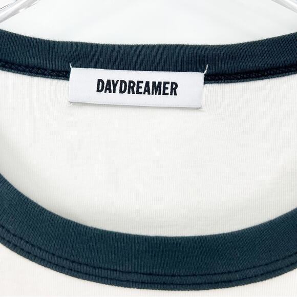 NEW Daydreamer Hi-Frequency Ransom Note Ringer‎ Tee M White - Picture 6 of 7